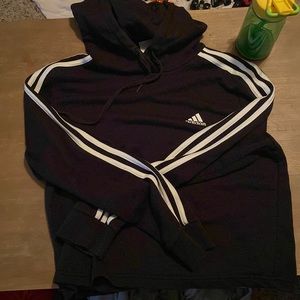 Adidas cropped hoodie